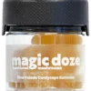Magic Doze Cordyceps Mushroom Gummies with Delta 9 THC (Pina Colada) - Image 4