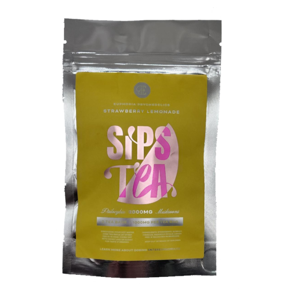 Euphoria Psychedelics – Psilocybin Strawberry Lemonade Tea