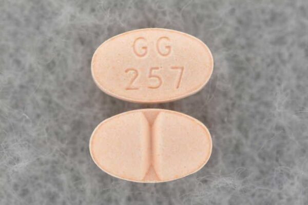 GG 257 Peach Pill​ 0.5mg - Image 3