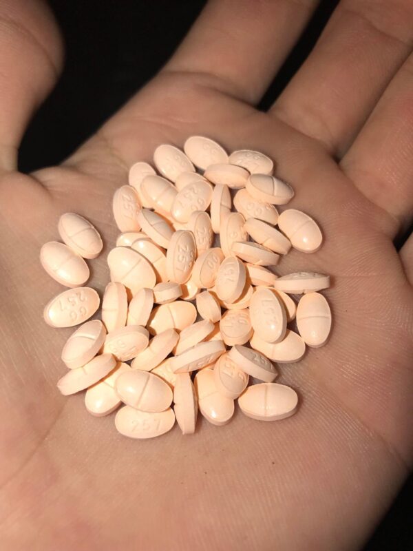 GG 257 Peach Pill​ 0.5mg